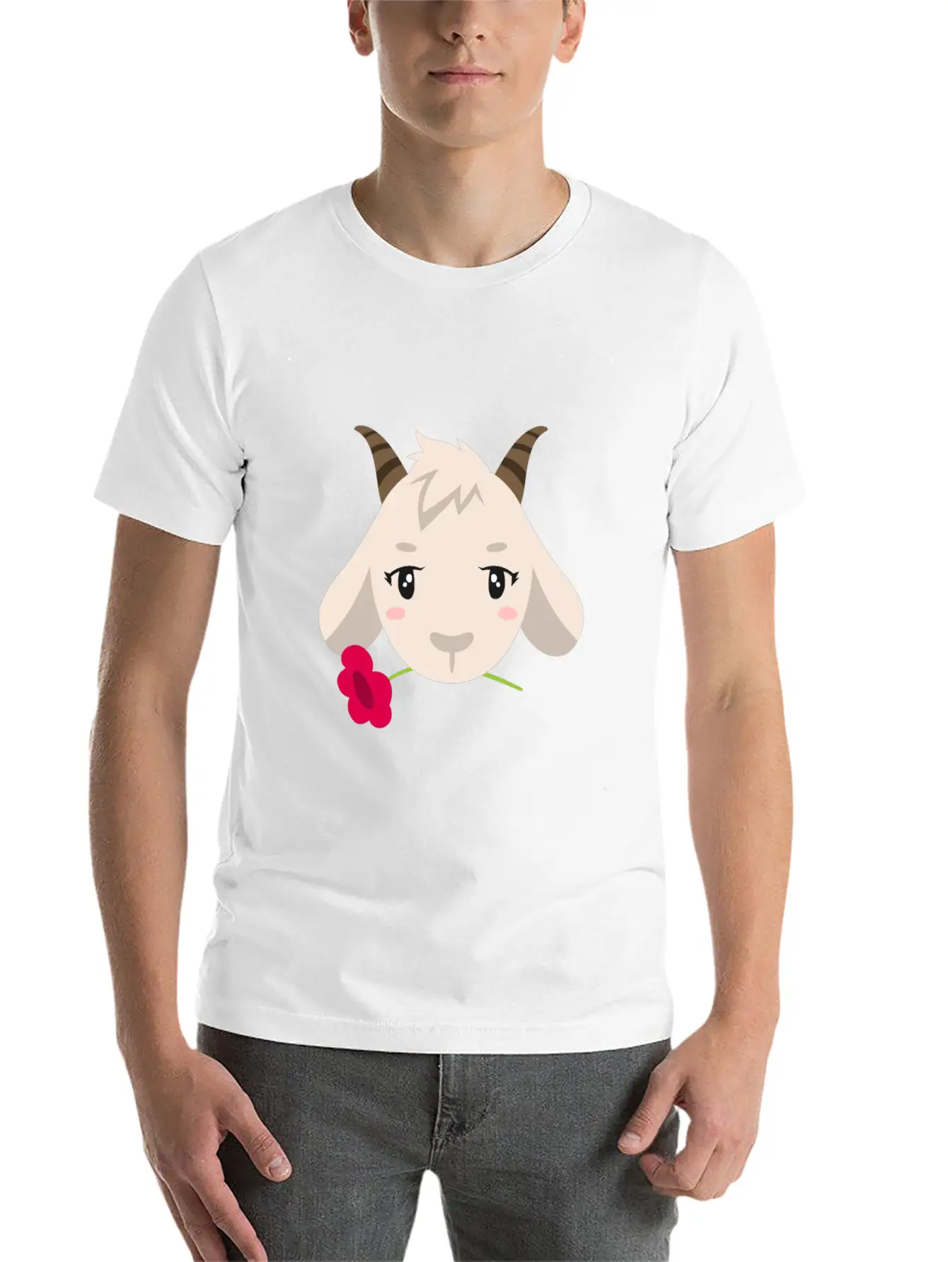 Animal Animal Romance Unisex Casual T-Shirt – Clean Design For Daily Comfort