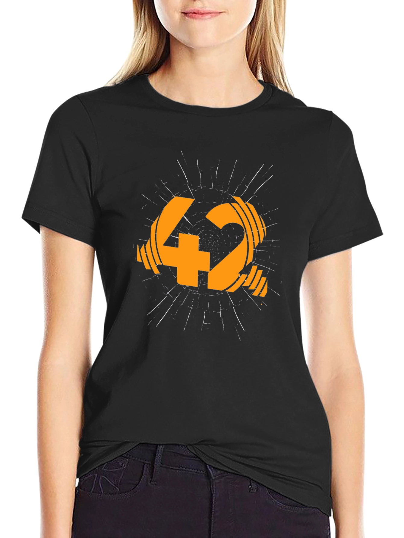 42 Graphic Tee - Stylish Cotton T-Shirt