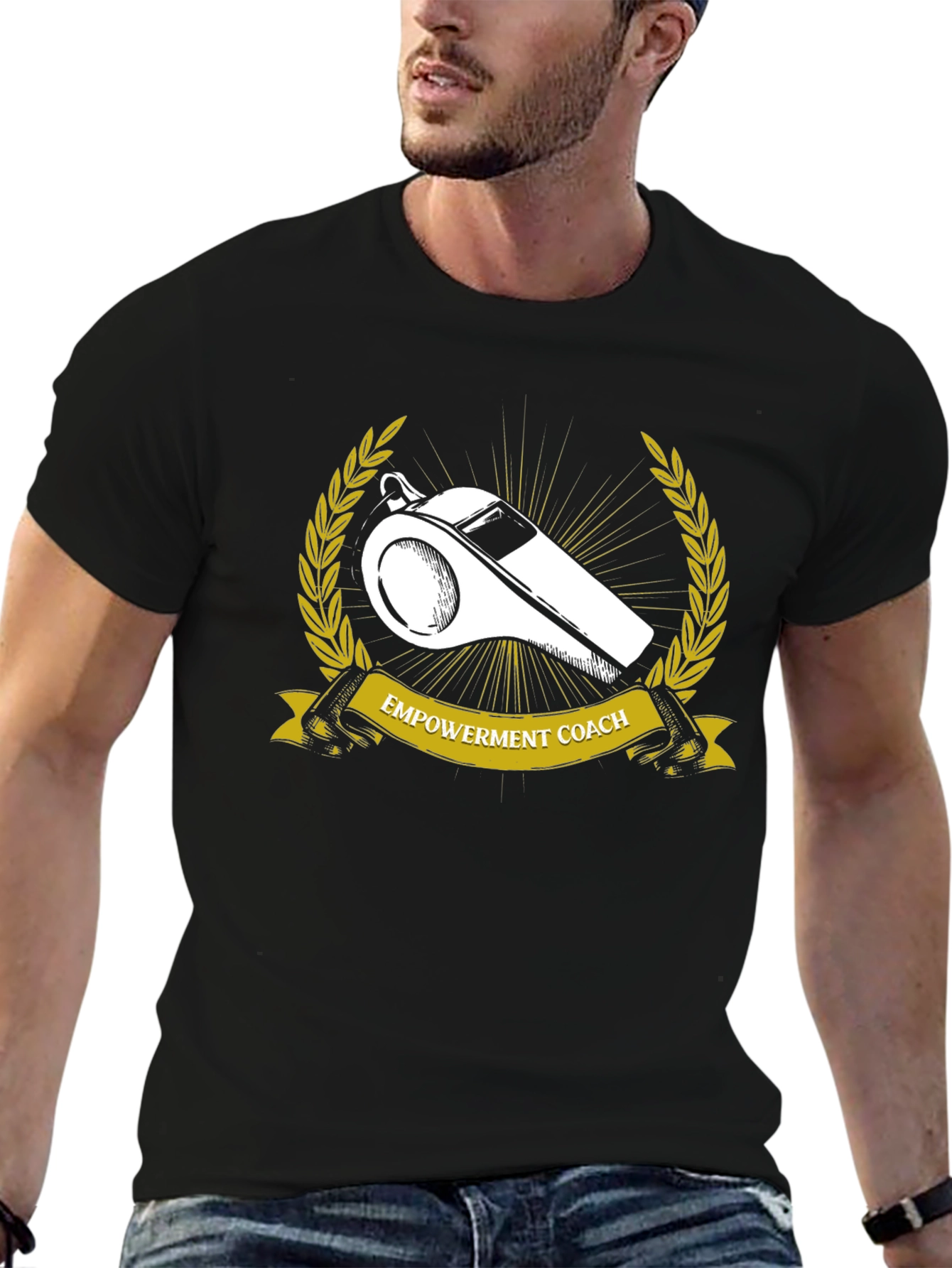 Empowerment Coach T-Shirt Whistle Design