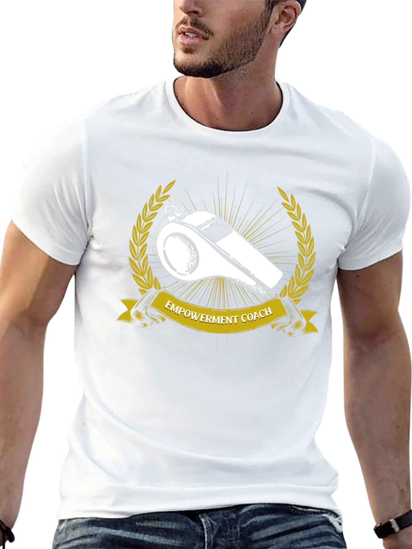 Empowerment Coach T-Shirt Whistle Design