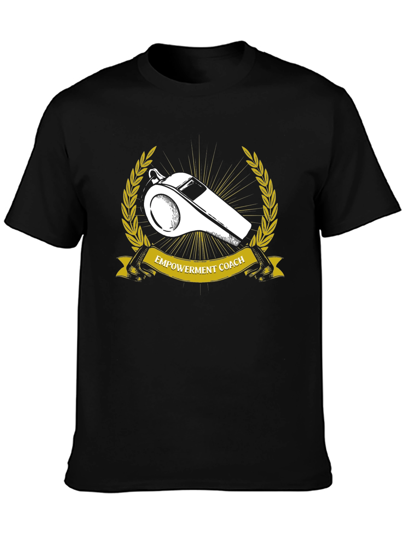 Empowerment Coach T-Shirt Whistle Design