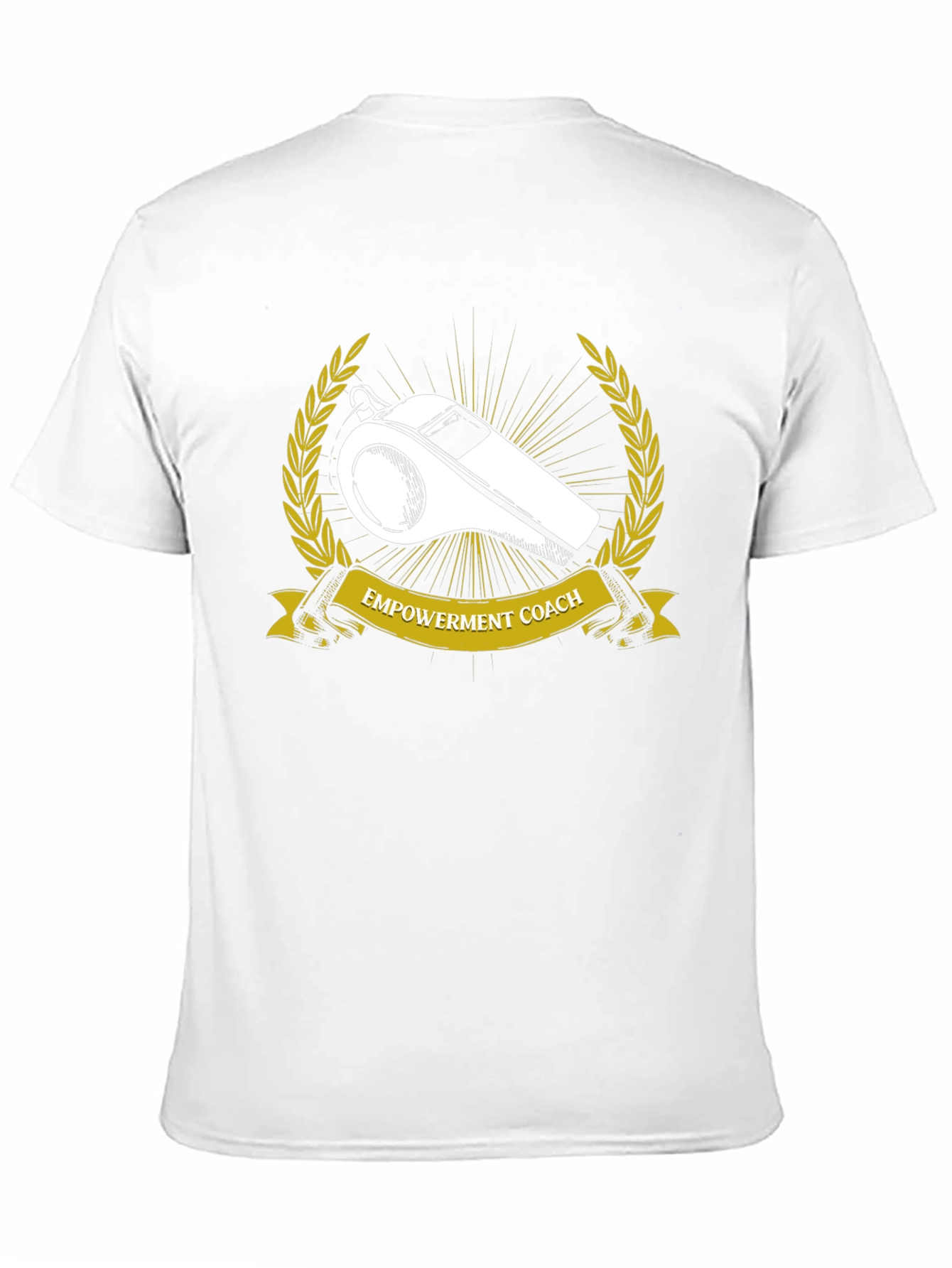 Empowerment Coach T-Shirt Whistle Design