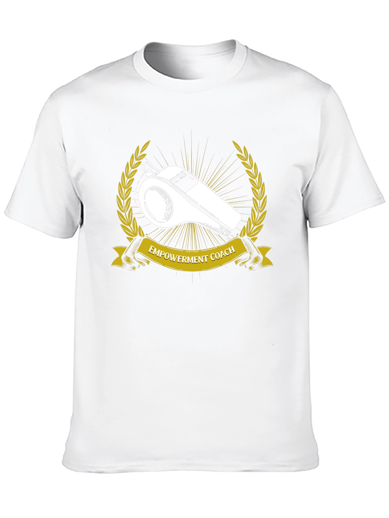 Empowerment Coach T-Shirt Whistle Design