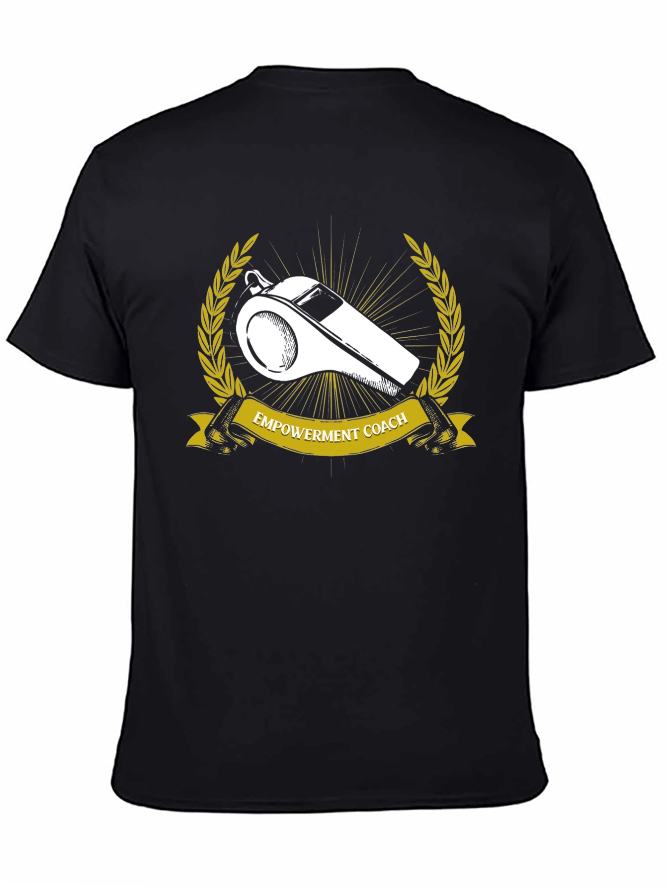 Empowerment Coach T-Shirt Whistle Design