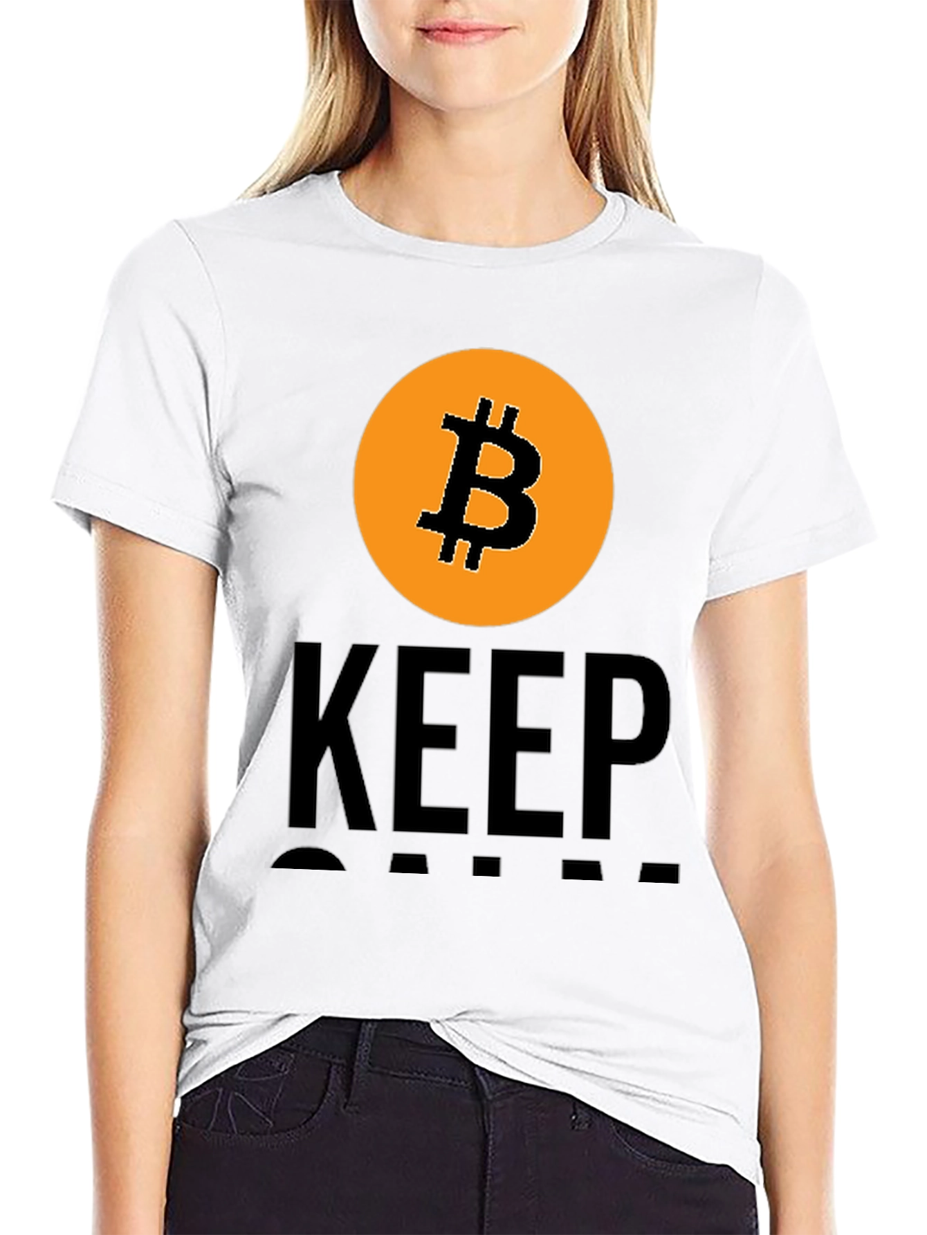 Bitcoin HODL T-Shirt - Keep Calm and HODL On!