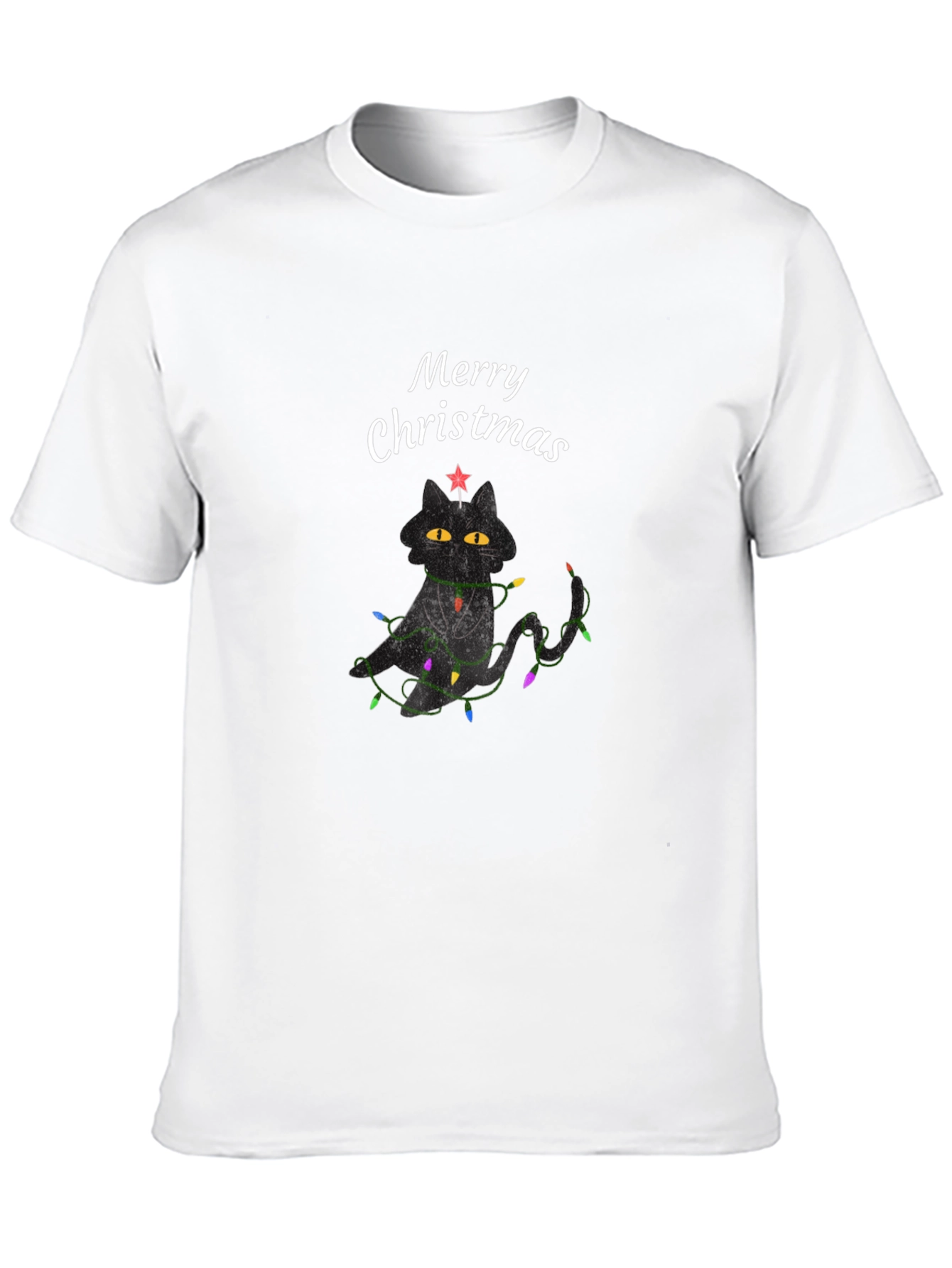 Merry Christmas Cat T-Shirt