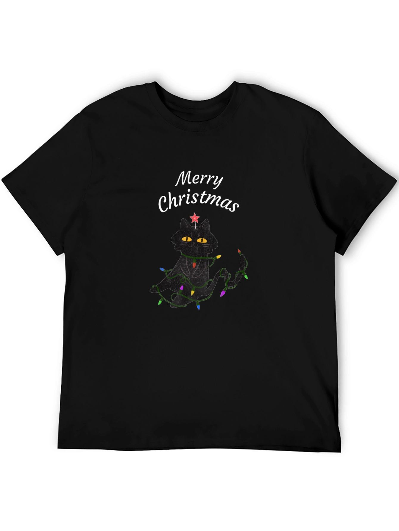 Merry Christmas Cat T-Shirt