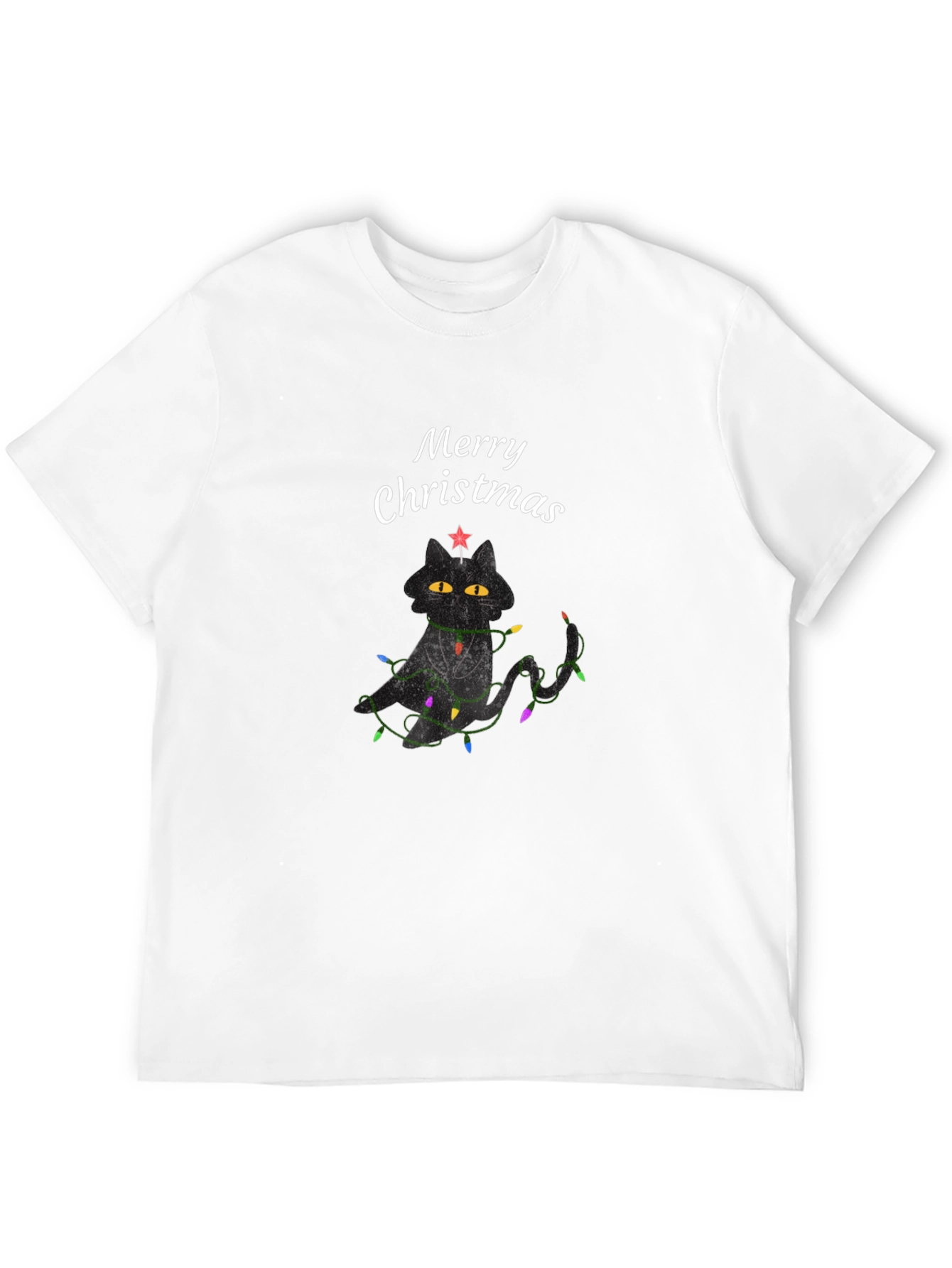 Merry Christmas Cat T-Shirt