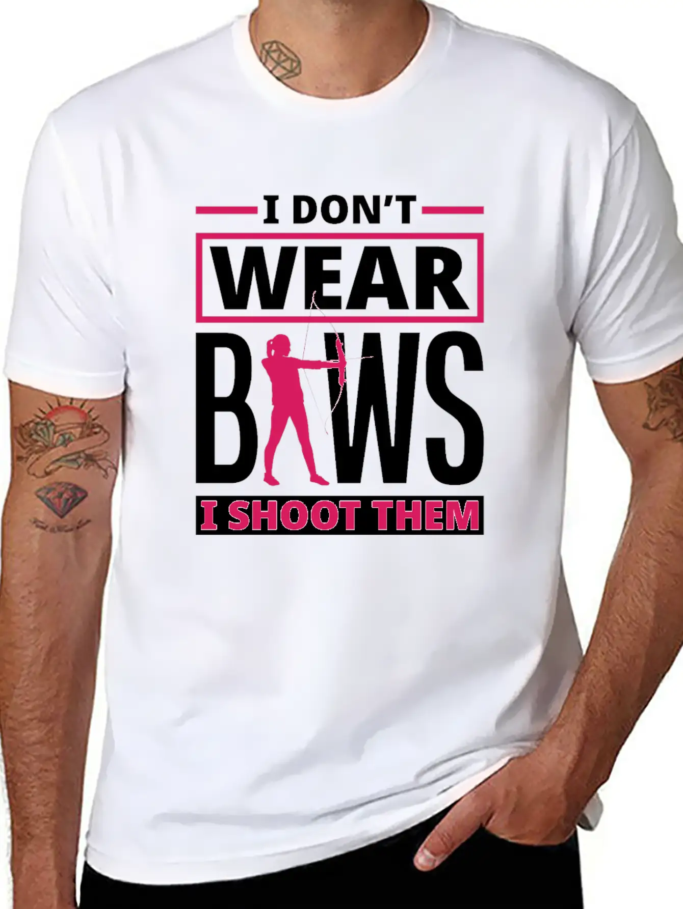 Archery Women Girls Unisex Casual T-Shirt – Clean Design For Daily Comfort