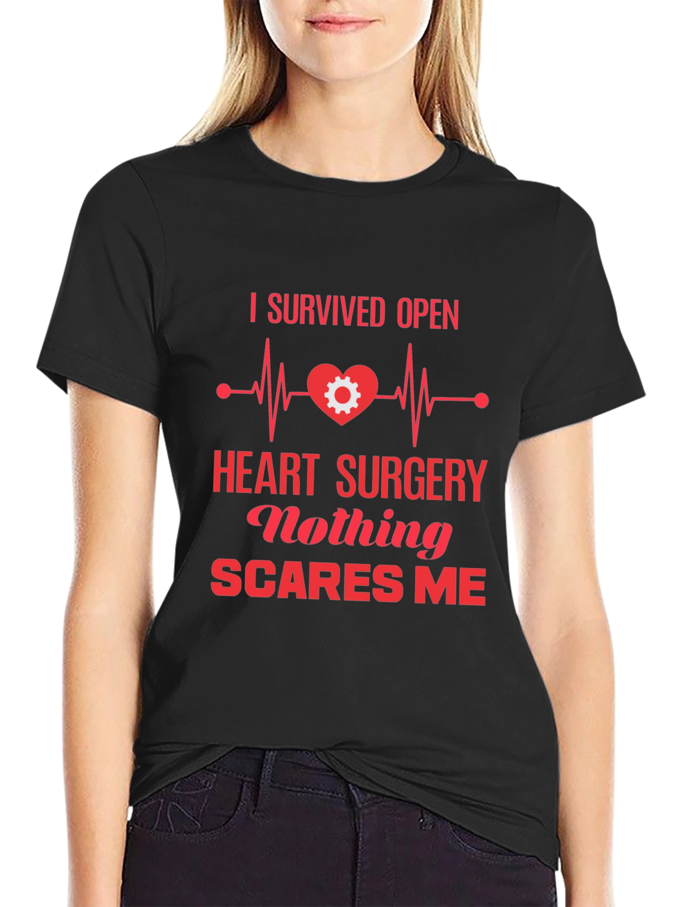 Heart Surgery Survivor Graphic Tee