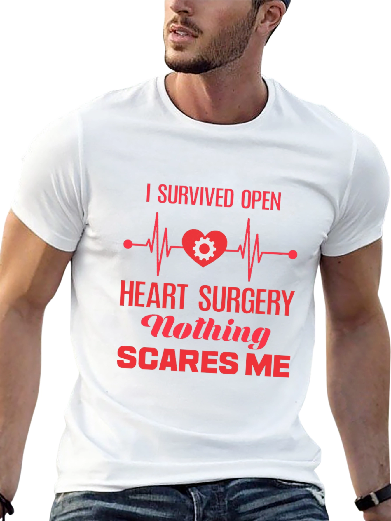 Heart Surgery Survivor Graphic Tee