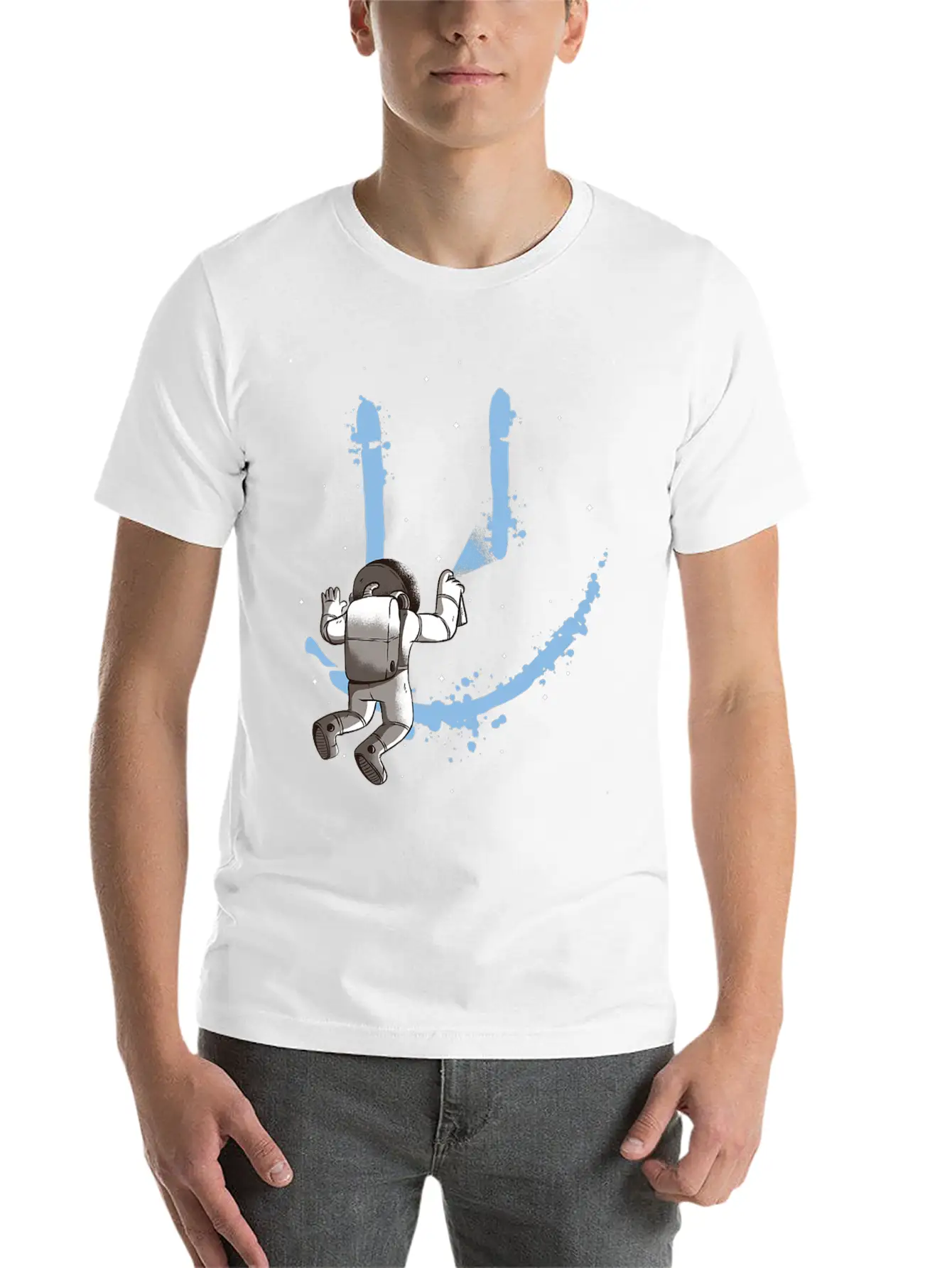 Astronomical Smile Made To Match Unisex Casual T-Shirt – Clean Design For Daily Comfort