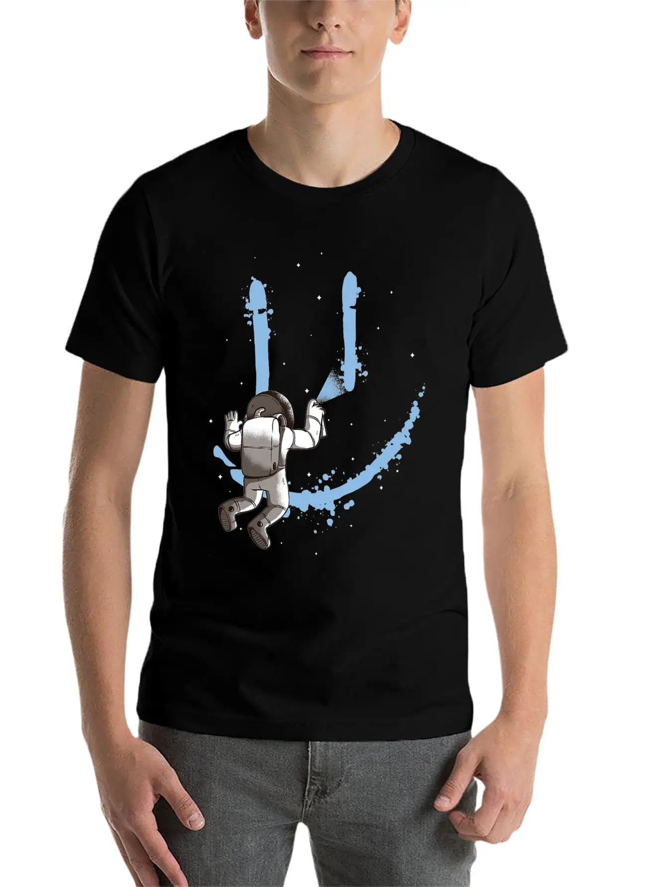 Astronomical Smile Made To Match Unisex Casual T-Shirt – Clean Design For Daily Comfort