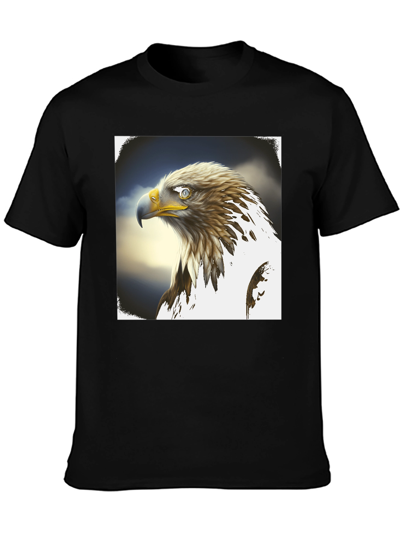 Eagle Graphic Tee - Mens Black T-Shirt