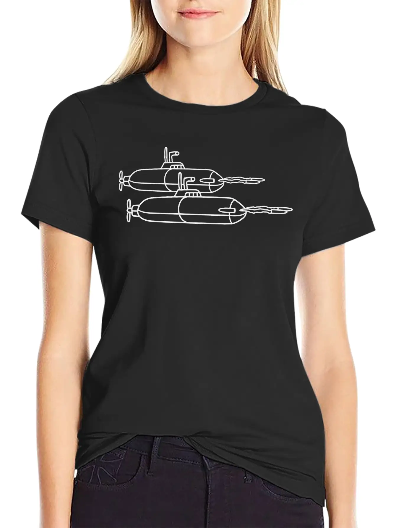 Attack Torpedo Shoot Shooting Marine Submarine Swi Unisex Casual T-Shirt – Clean Design For Daily Comfort