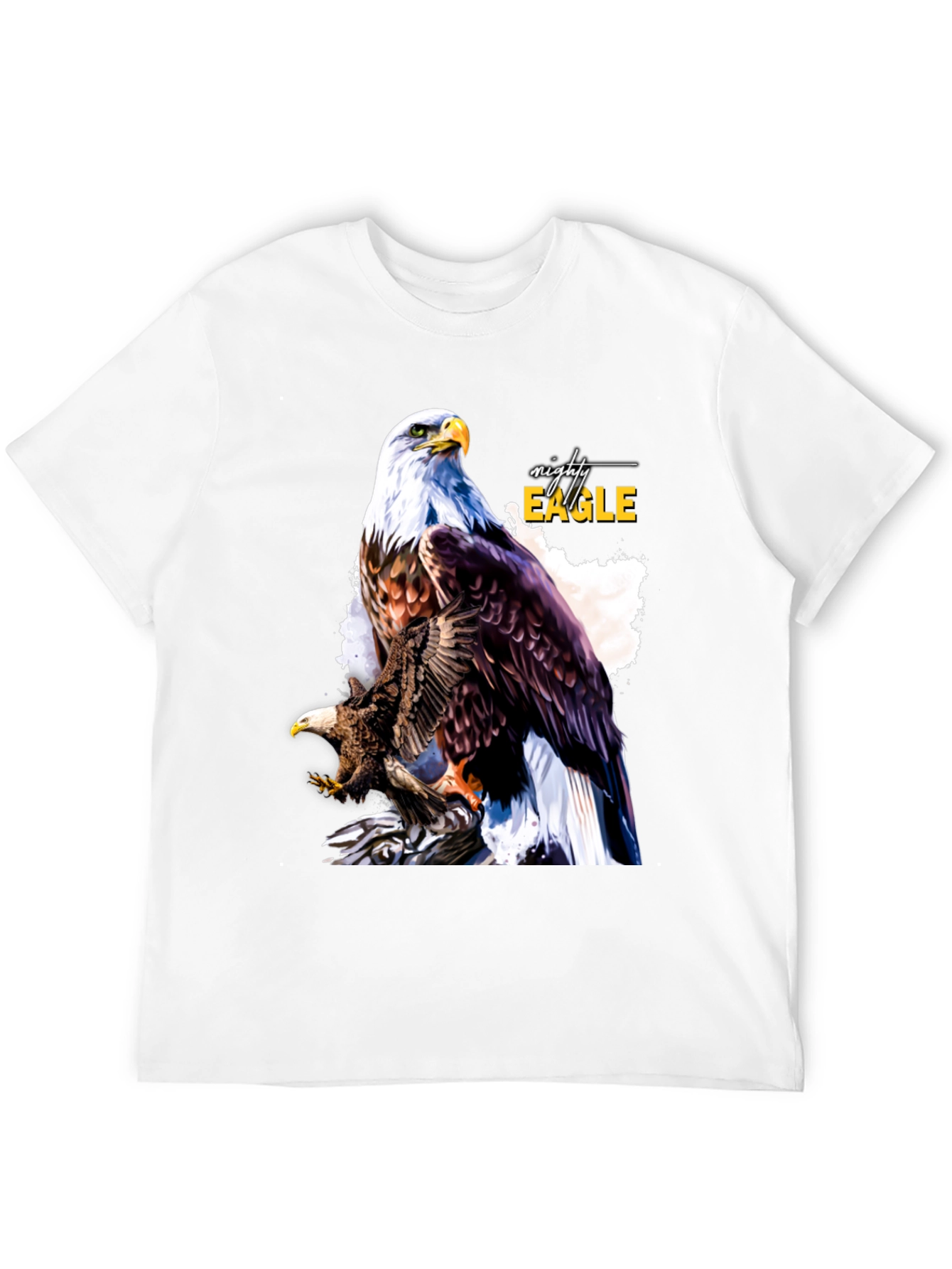 Mighty Eagle Graphic Tee - Mens Black T-Shirt