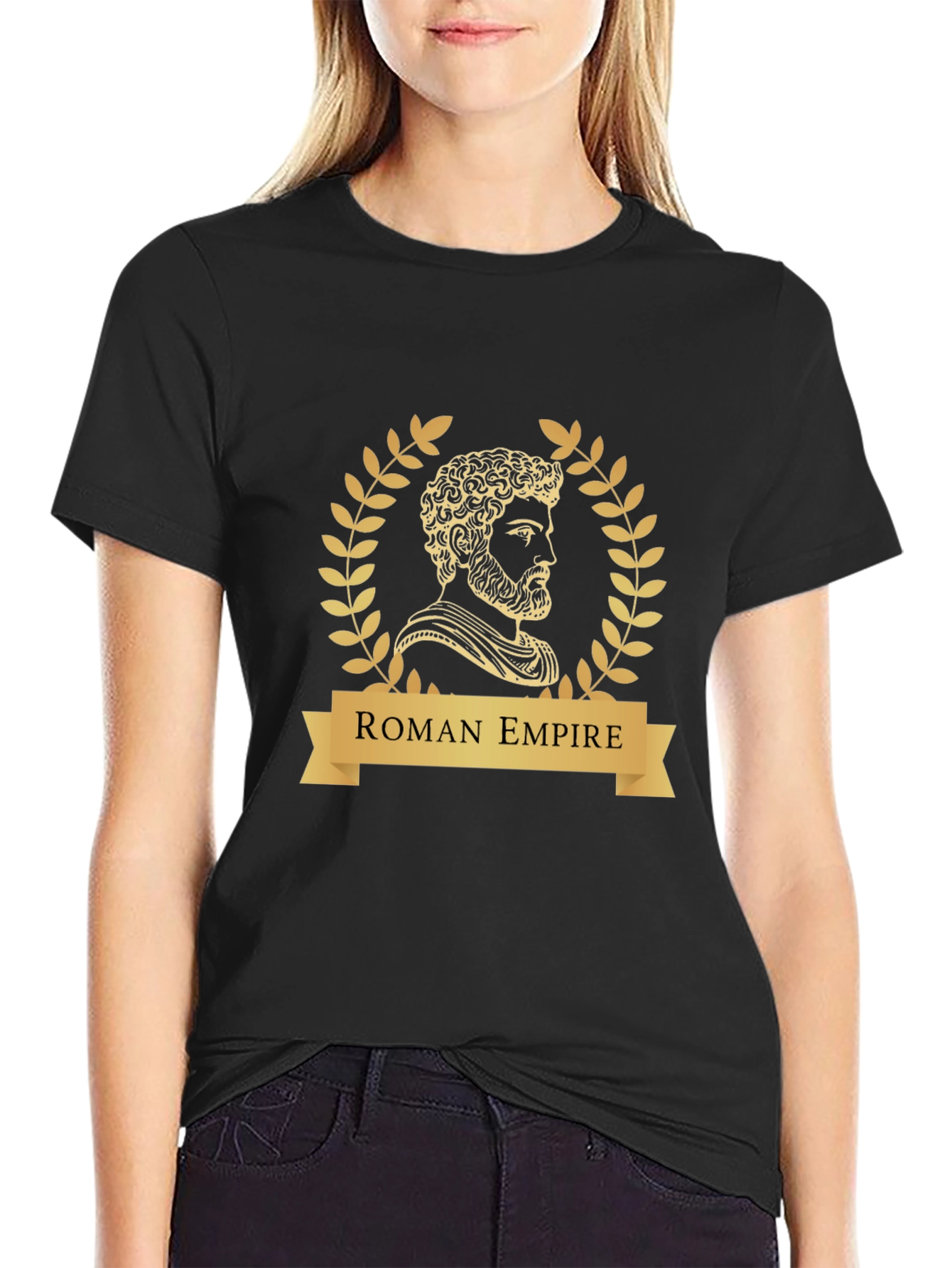 Roman Empire T-Shirt Black Tee