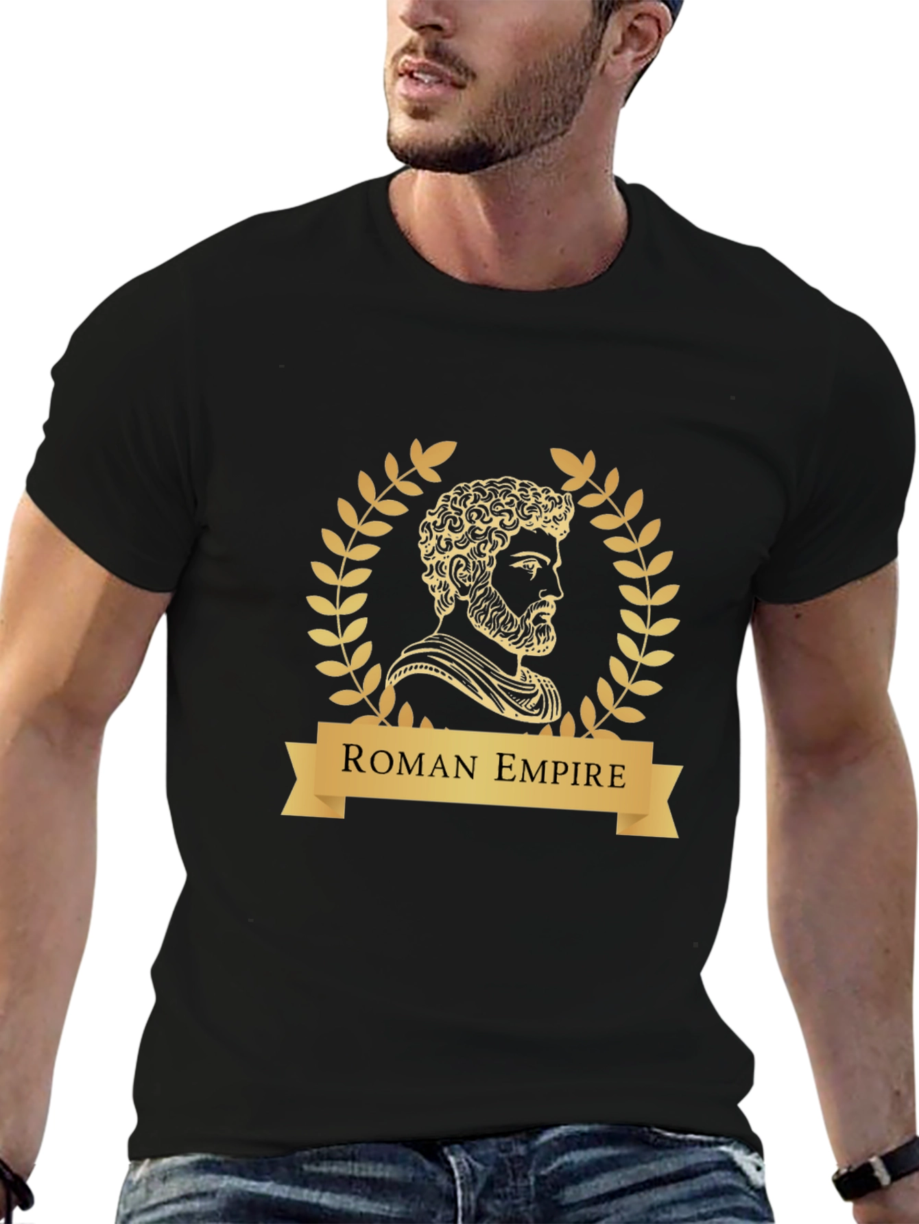 Roman Empire T-Shirt Black Tee