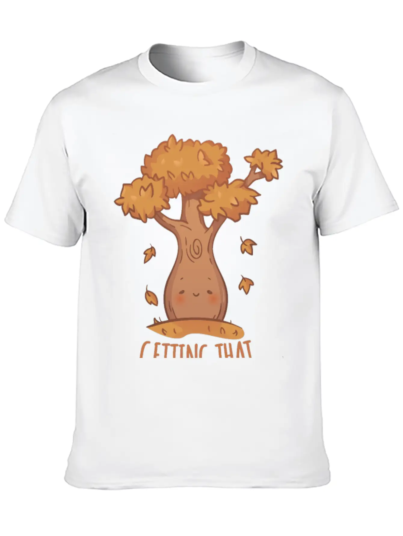 Autumn Mood Autumn Leaves Tree Unisex Casual T-Shirt – Clean Design For Daily Comfort