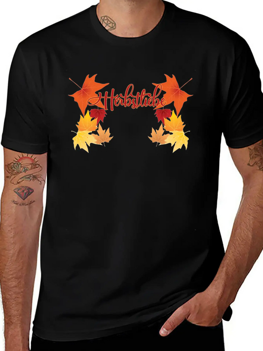 Autumn Unisex Casual T-Shirt – Clean Design For Daily Comfort