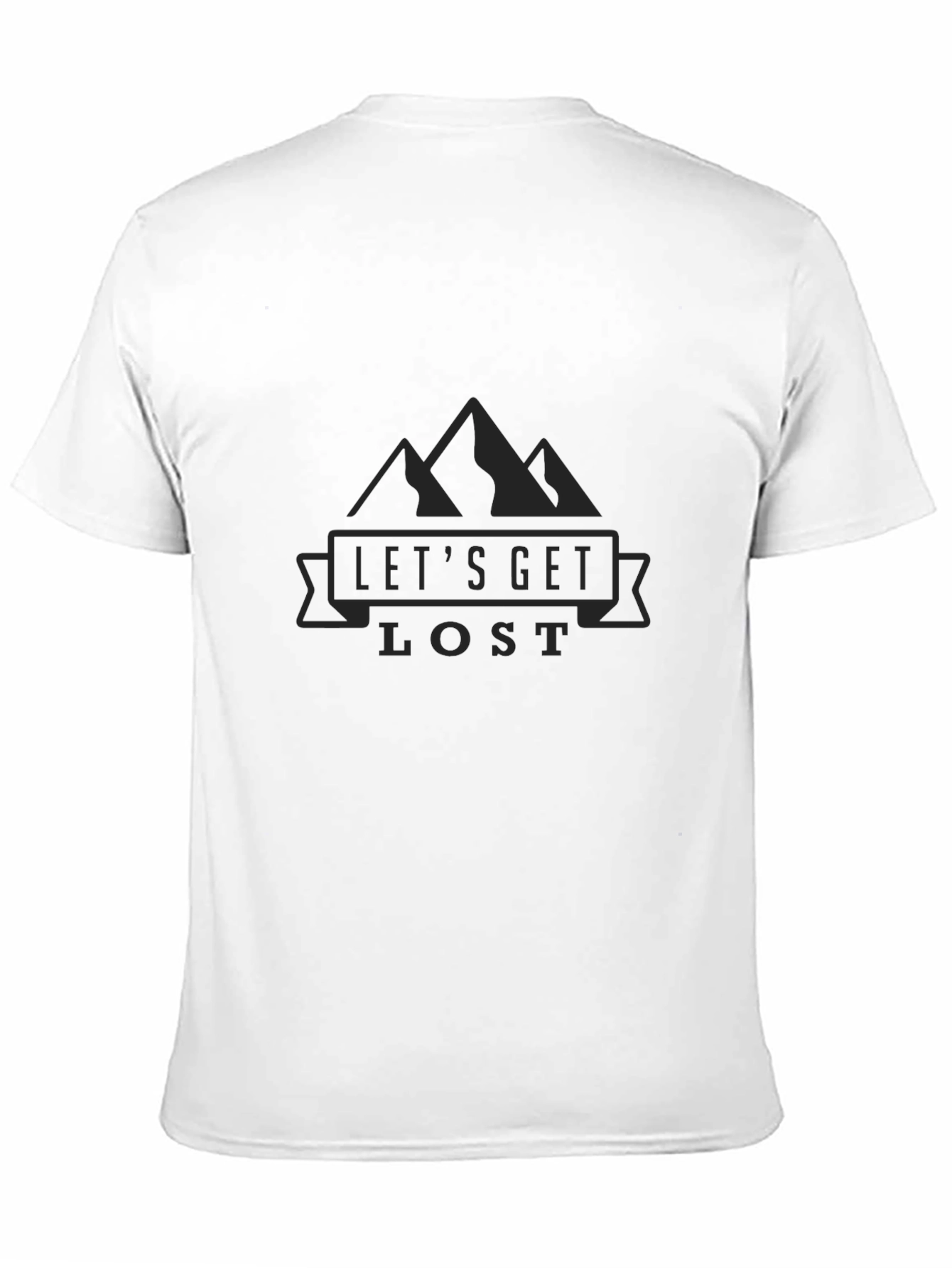 Lets Get Lost Mountain Tee - Adventure Awaits