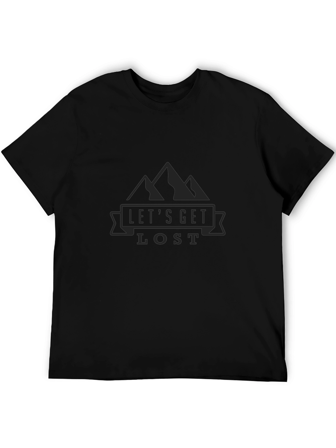Lets Get Lost Mountain Tee - Adventure Awaits