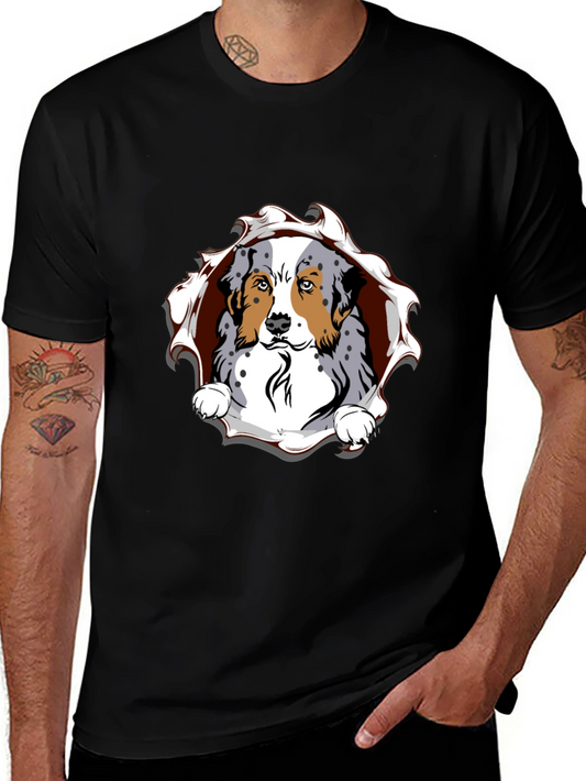 Dog Peek-a-Boo Graphic Tee
