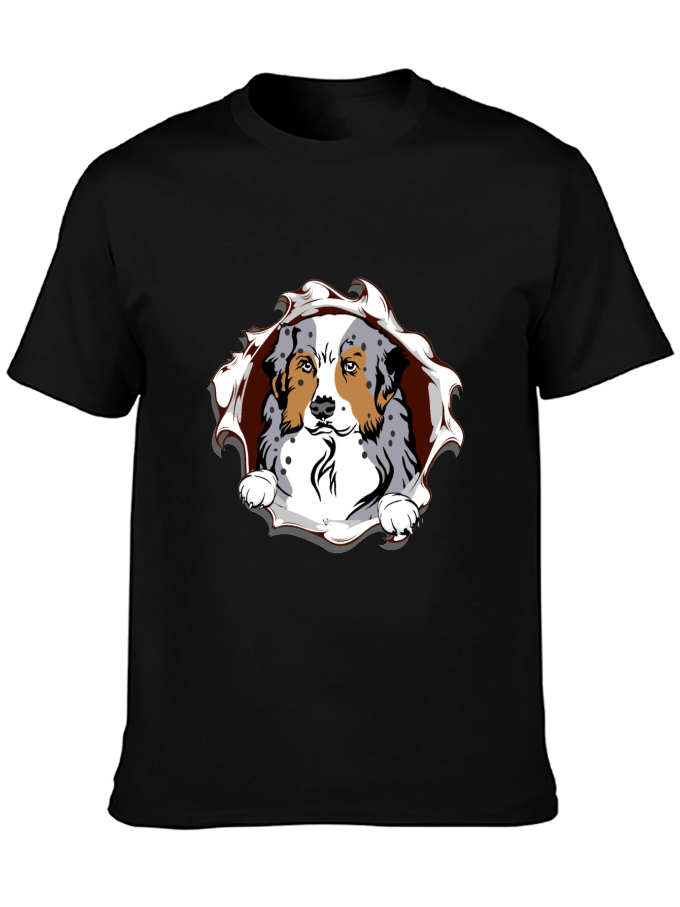 Dog Peek-a-Boo Graphic Tee