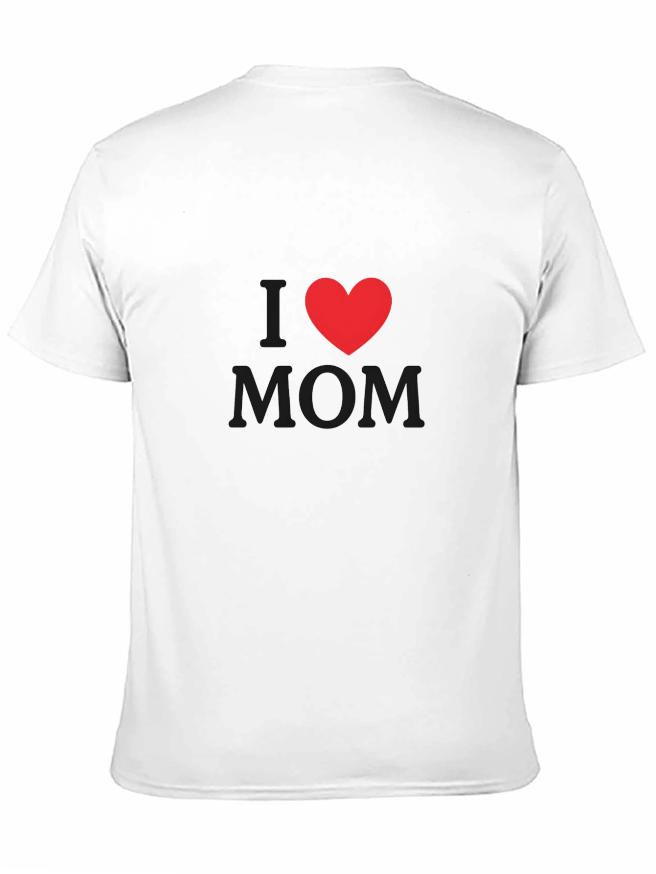 I Heart Mom Black T-Shirt