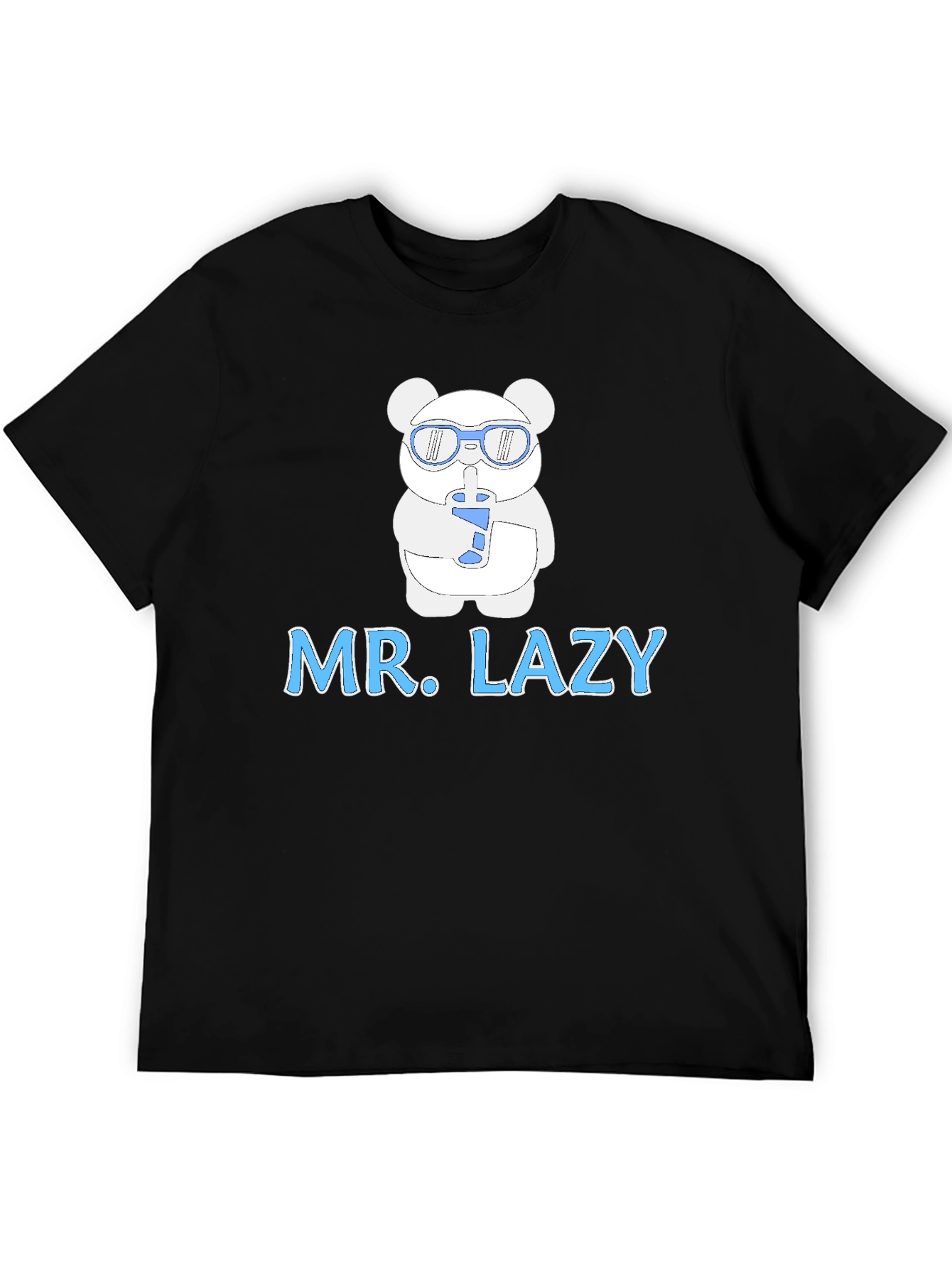 Mr. Lazy T-Shirt: Cool Panda Design