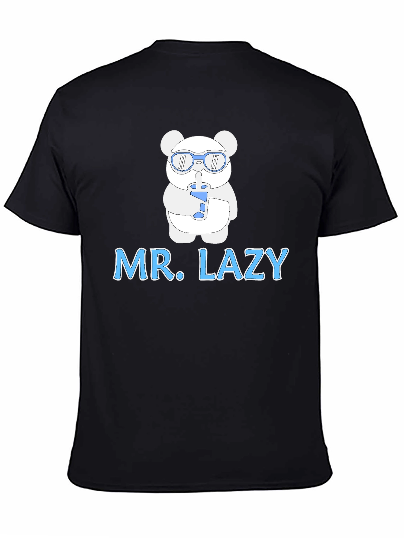 Mr. Lazy T-Shirt: Cool Panda Design