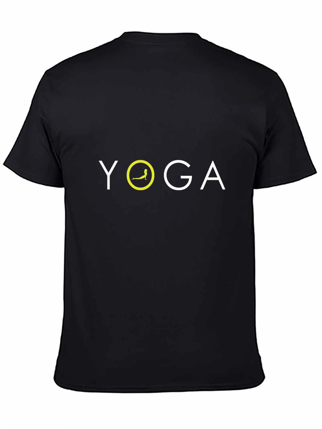 Yoga T-Shirt - Relaxed Fit - Black