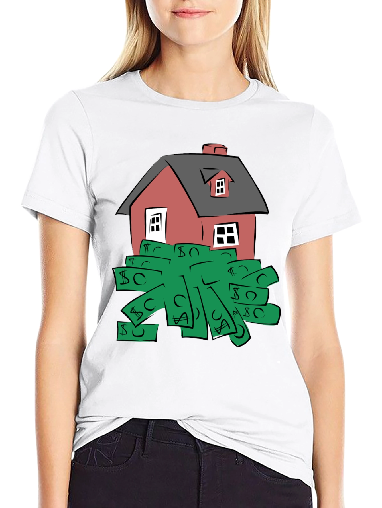 House Money Graphic Tee - Black