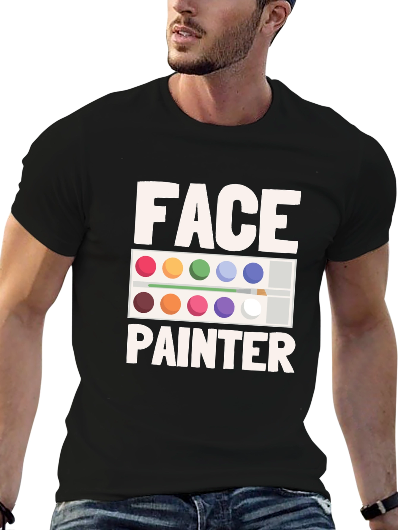 Face Painter Graphic Tee
