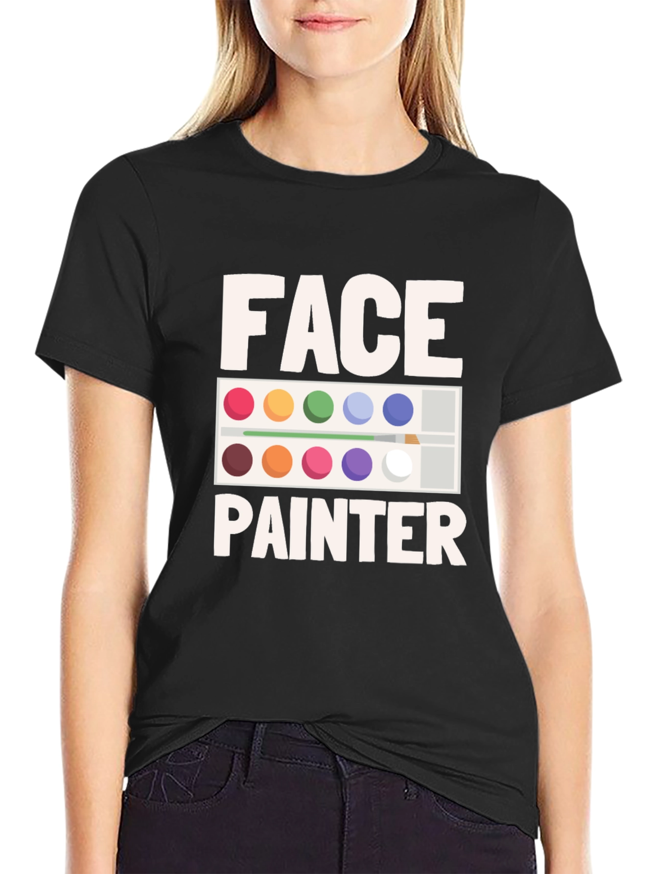 Face Painter Graphic Tee