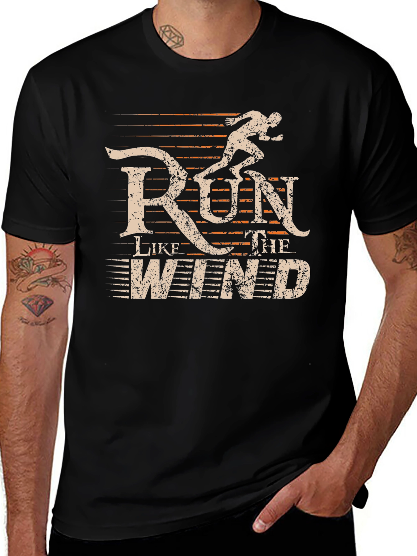 Run Like the Wind Graphic T-Shirt