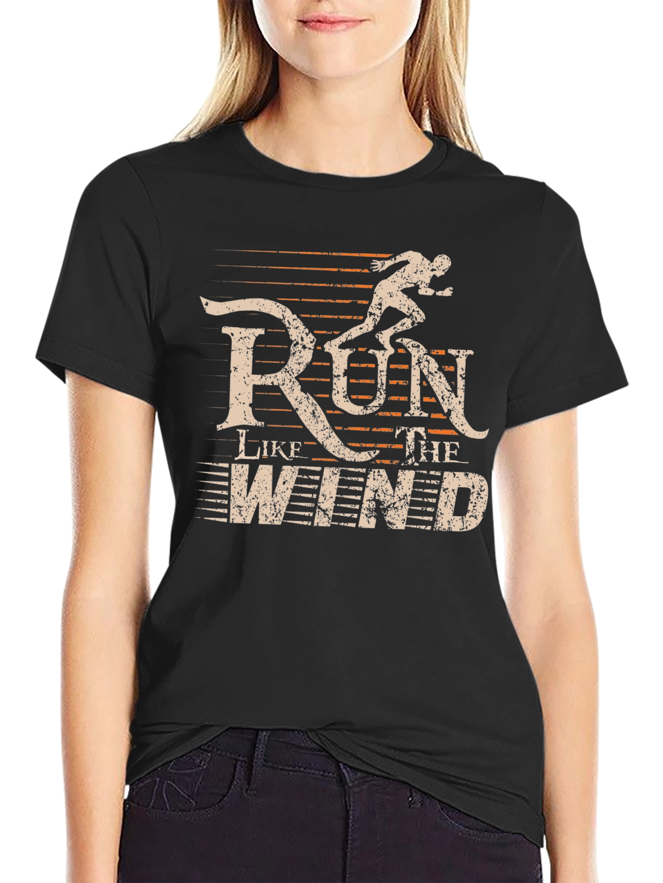 Run Like the Wind Graphic T-Shirt