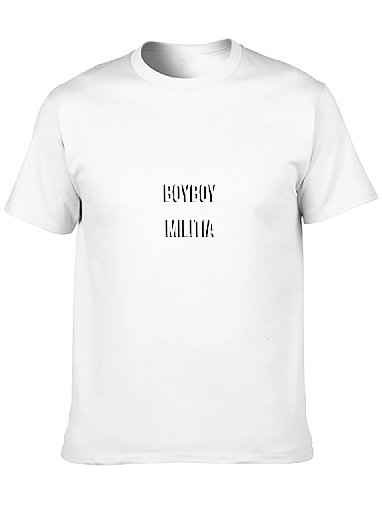 Boyboy Militia Black Tee - Stylish & Edgy
