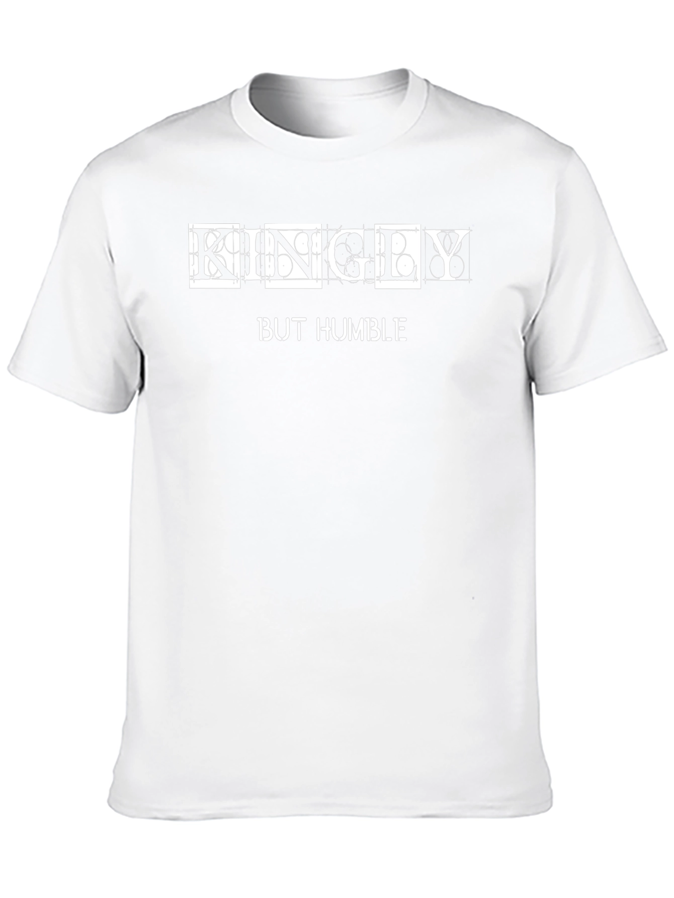 Kingly But Humble Black T-Shirt