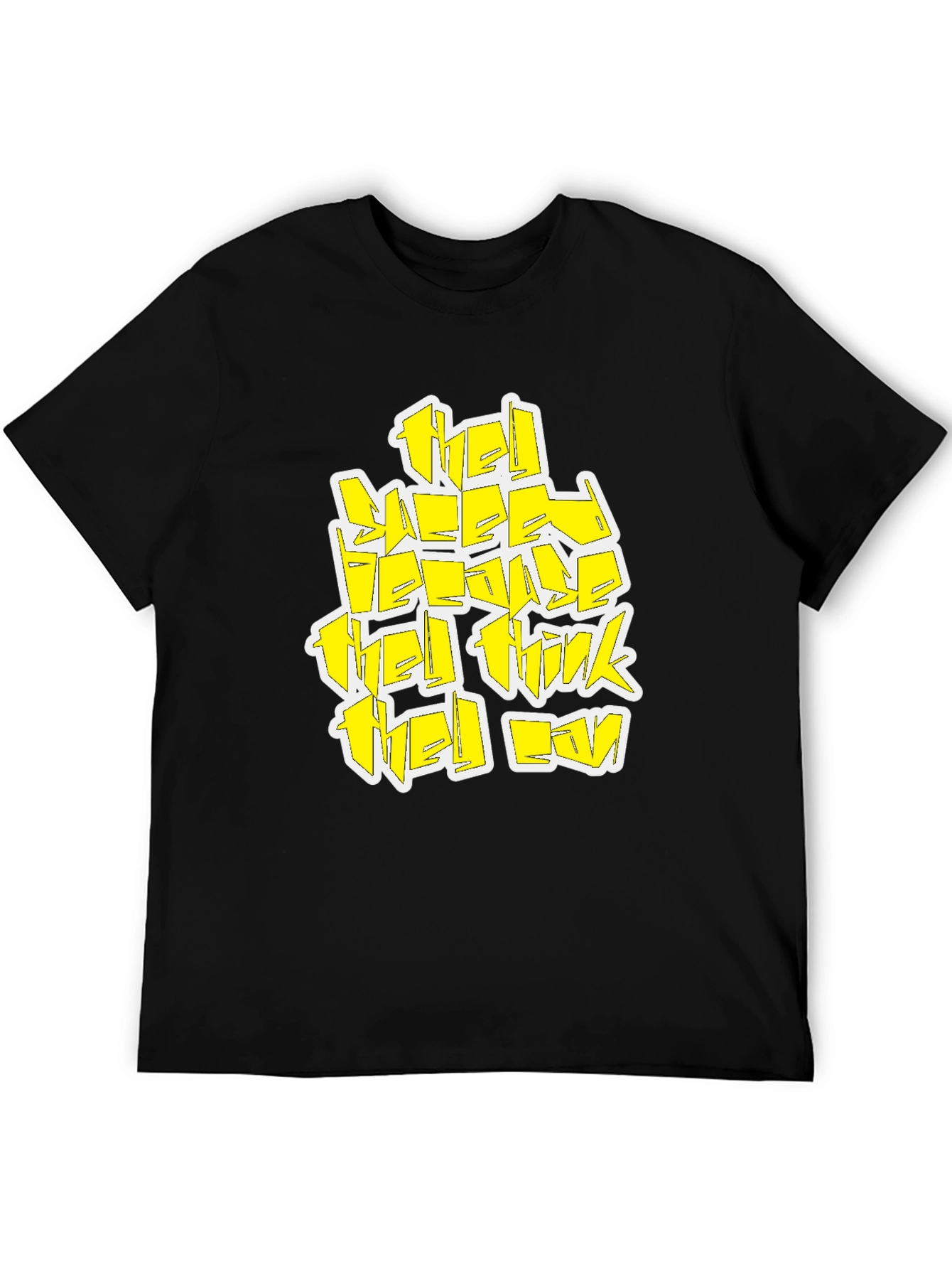 Thel Sleeper T-Shirt Black Cotton Graphic Tee
