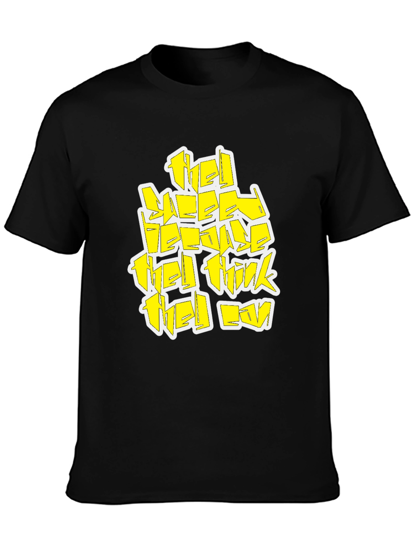 Thel Sleeper T-Shirt Black Cotton Graphic Tee