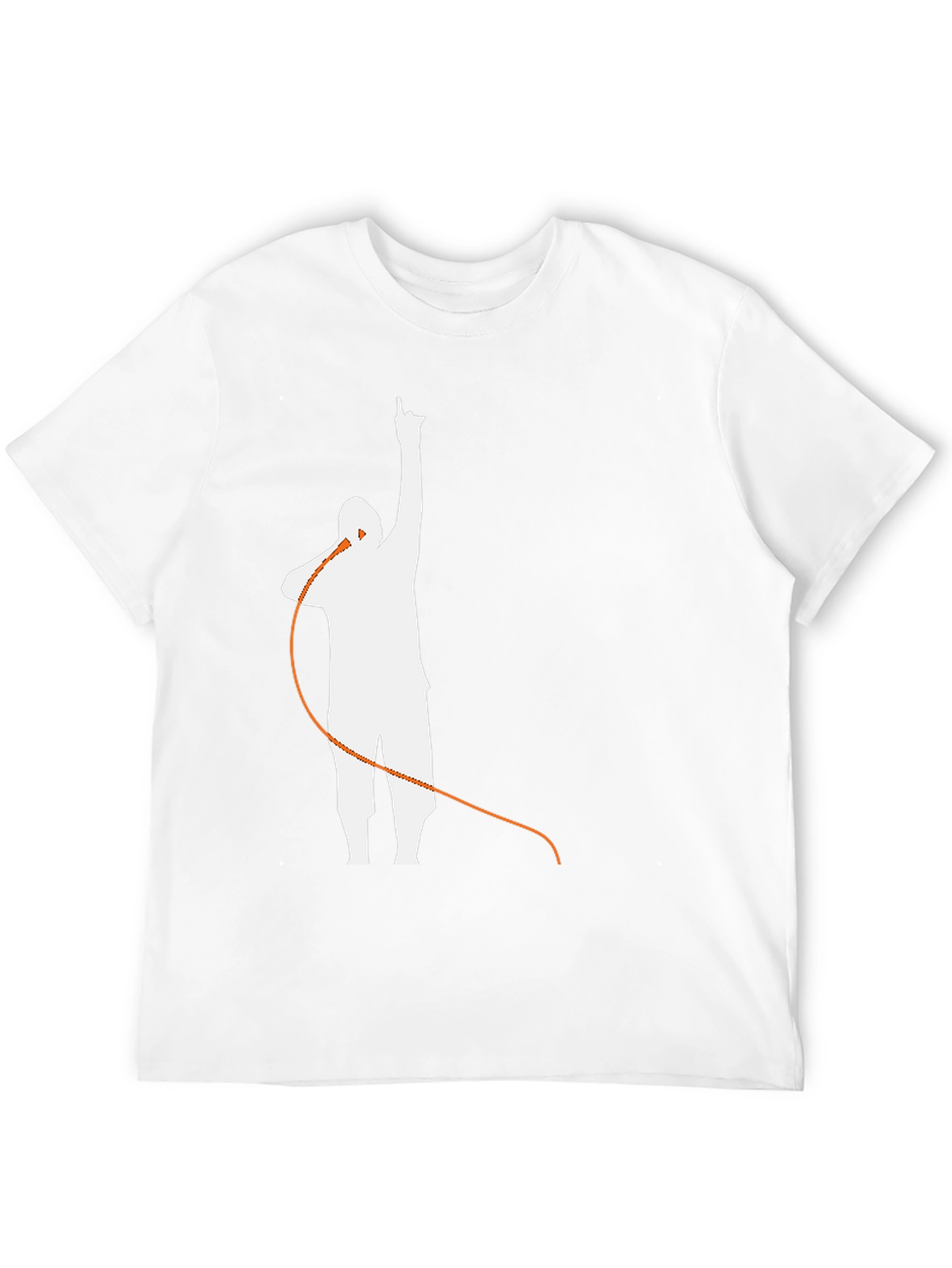 Retro Music Silhouette Graphic Tee