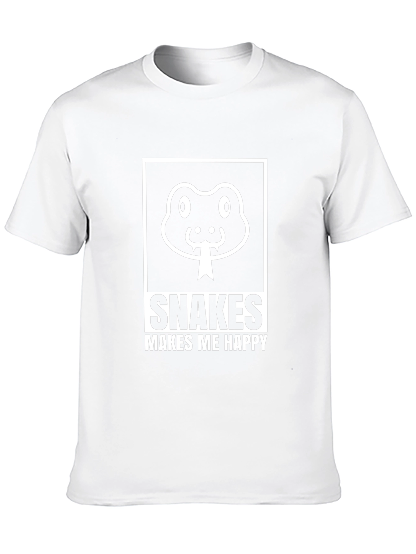 Snakes Make Me Happy T-Shirt