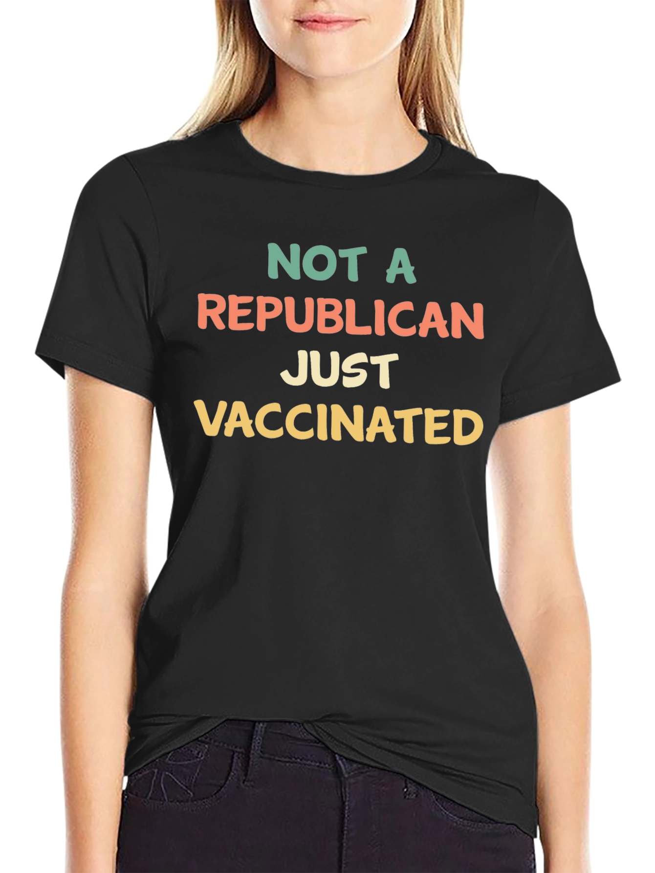 Not A Republican Just Vaccinated Tee