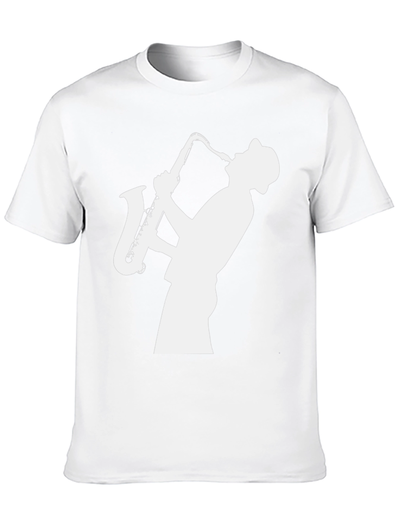 Cool Saxophone Player Graphic Tee - Stylish Musician T-Shirt