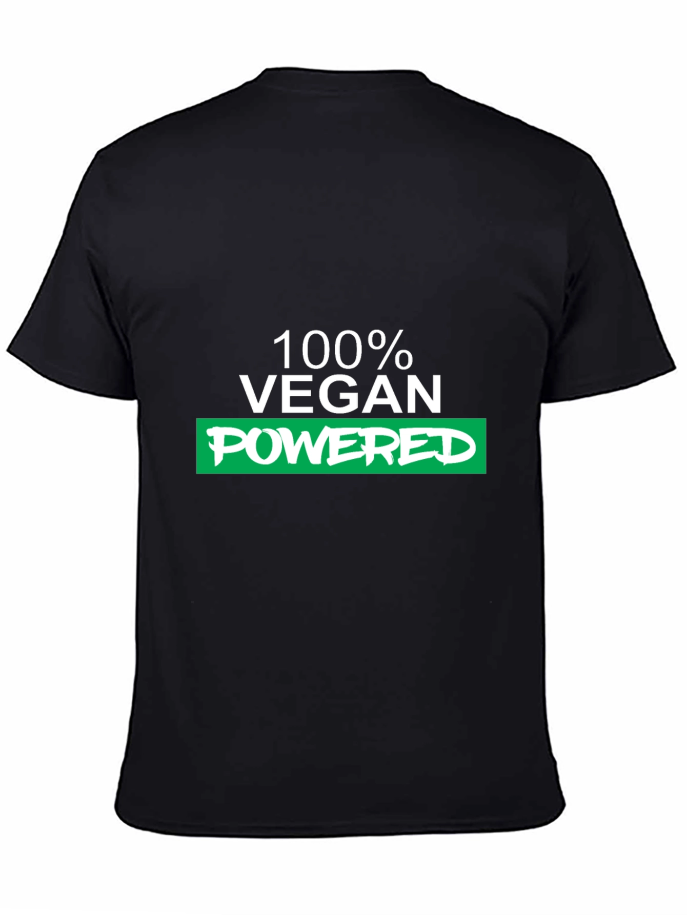Vegan Powered Graphic Tee - Black