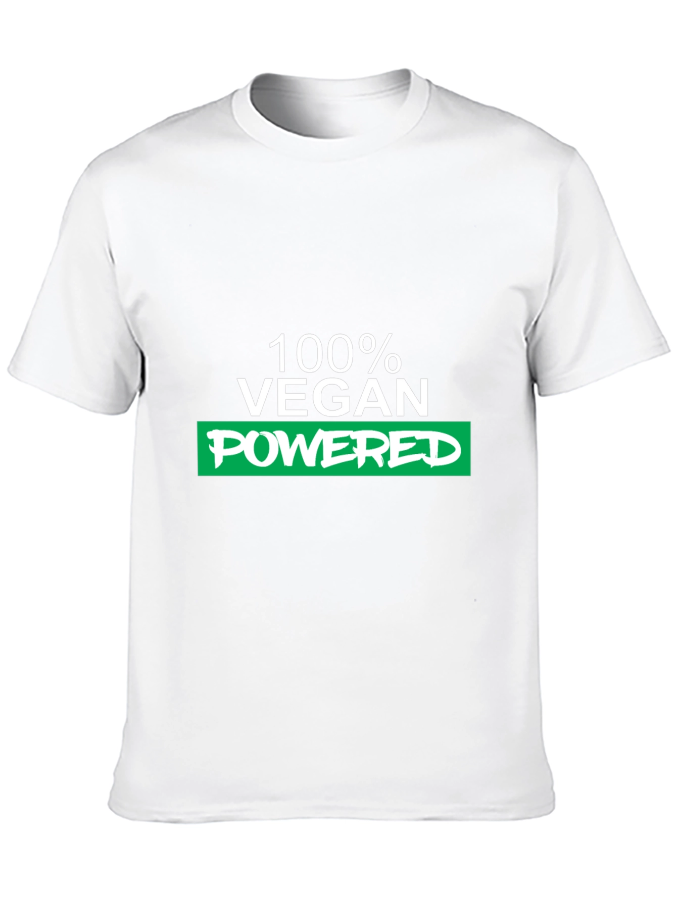 Vegan Powered Graphic Tee - Black