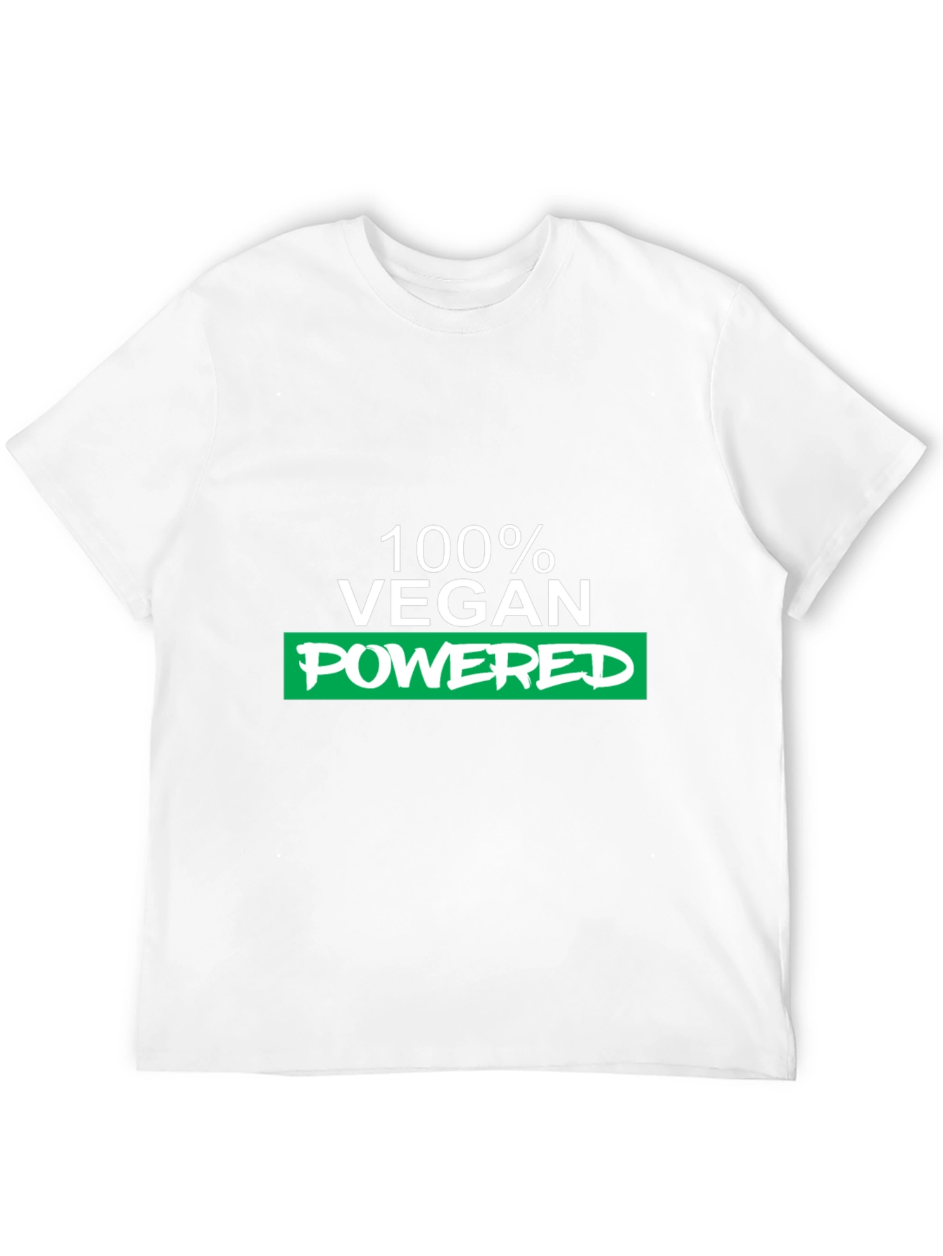 Vegan Powered Graphic Tee - Black