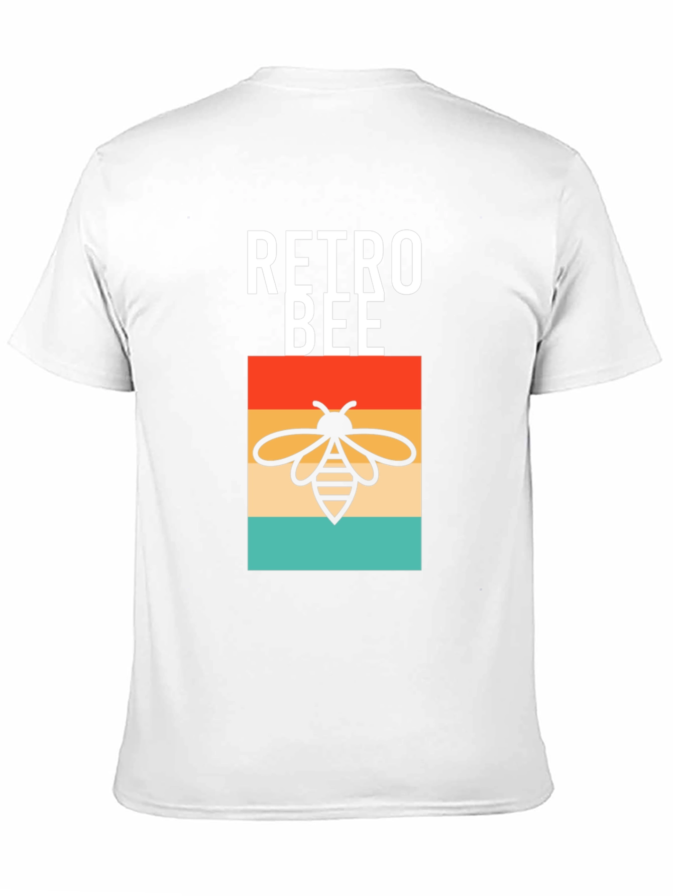 Retro Bee Graphic T-Shirt - Trendy Style
