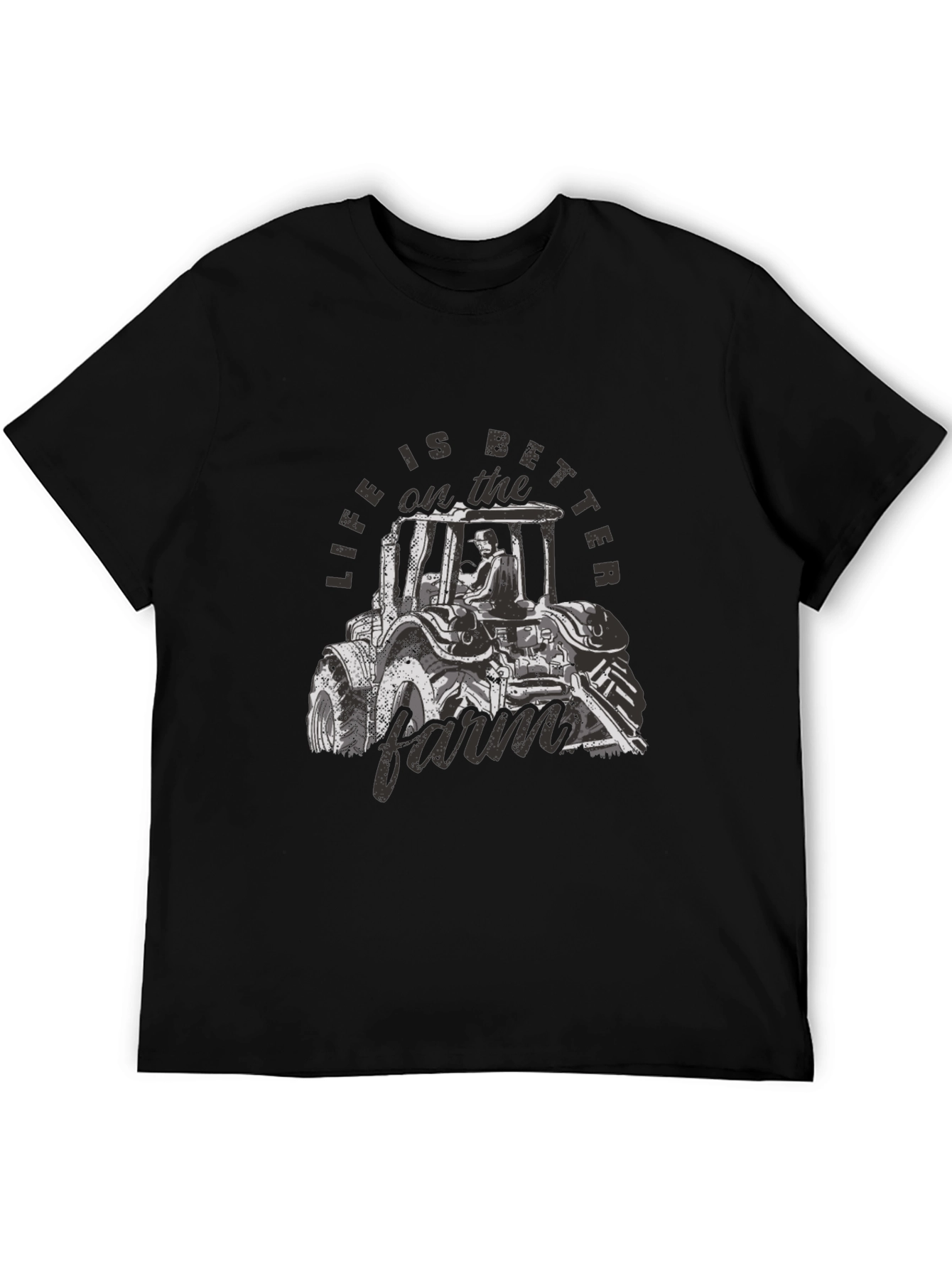 Life is Better on the Farm Black T-Shirt